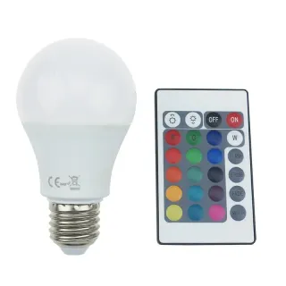 LED SMD A60 8W IR RGB 3000K 230V AC 650LM RA80 30000HRS 270° 1xE27
