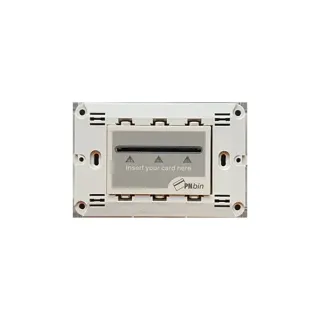 MODYS ΚΑΡΤΟΔΙΑΚΟΠΤΗΣ RFID & ΒΑΣΗ ΣΤΗΡΙΞΗΣ ΜΕ ΒΙΔΕΣ 3 ΣΤΟΙΧΕΙΩΝ ΑΠΑΛΟ ΓΚΡΙ 24VDC IP20