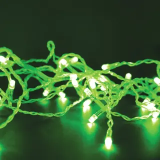 ΛΑΜΠΑΚΙΑ 300 LED ΣΕ ΣΕΙΡΑ ΠΡΑΣΙΝΑ ΚΑΟΥΤΣΟΥΚ ΑΝΤΑΠΤΟΡΑ 31VDC ΜΕ 8 ΠΡΟΓΡΑΜΜΑΤΑ & ΚΑΛΩΔΙΟ ΜΑΥΡΟ 3m IP44 50mm