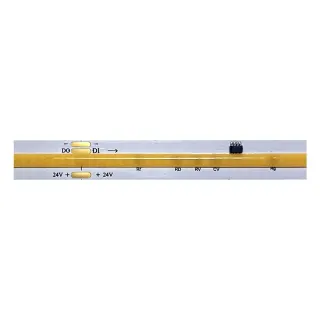 ΛΩΡΙΔΑ LED COB 24V DC 5M 11W/M 4000K 1000LM/M IP20 Ra90 420LEDS/M REEL 3YRS 10mm