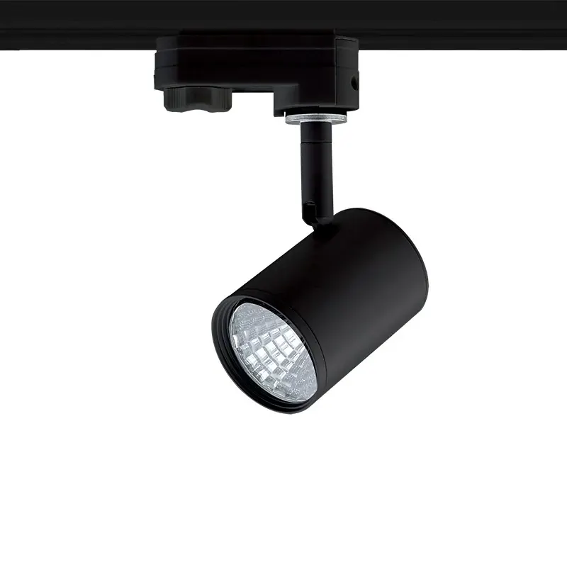 LED COB ΦΩΤΙΣΤΙΚΟ ΡΑΓΑΣ 230V AC 7W 4000K 24° 760LM Ra80 4 ΣΥΡΜΑΤΑ ΜΑΥΡΟ