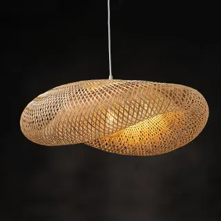 ΚΡΕΜΑΣΤΟ Φ/Σ 1ΧΕ27 ΜΠΑΜΠΟΥ 76x56xΗ22CM ΣΥΜΗ