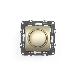 PRIME DIMMER LED 2 ΕΞΟΔΩΝ MAT ΣΑΜΠΑΝΙΖΕ 1P TE 200VA 250VAC IP20