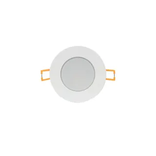LED ΣΠΟΤ ΛΕΥΚΟ ΣΤΡΟΓΓΥΛΟ 230V AC 5W 3.000K 400LM 120° IP65 Ra80