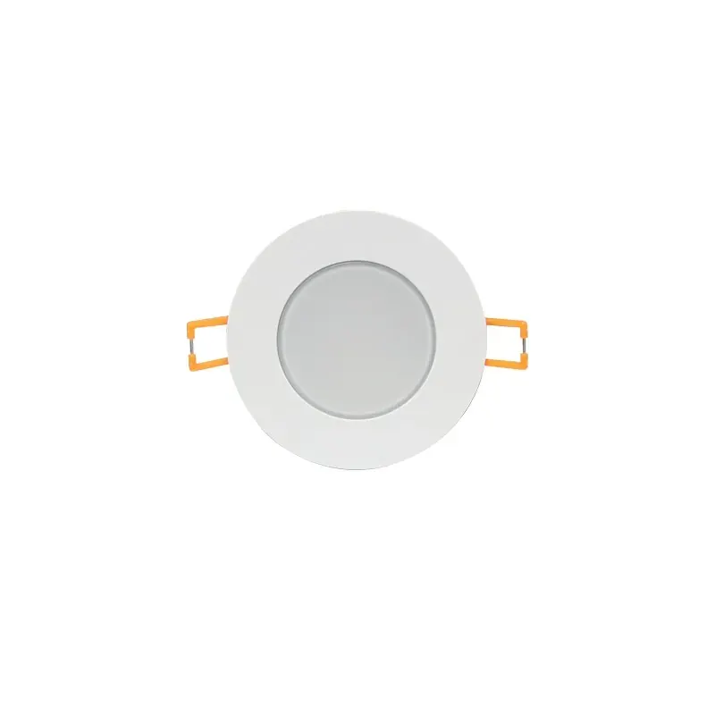 LED ΣΠΟΤ ΛΕΥΚΟ ΣΤΡΟΓΓΥΛΟ 230V AC 5W 3.000K 400LM 120° IP65 Ra80