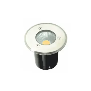 LED ROUND COB INGROUND SPOT LUMINAIRE 7W 450LM 3000K 45° 230V AC IP67 RA80 30000hrs