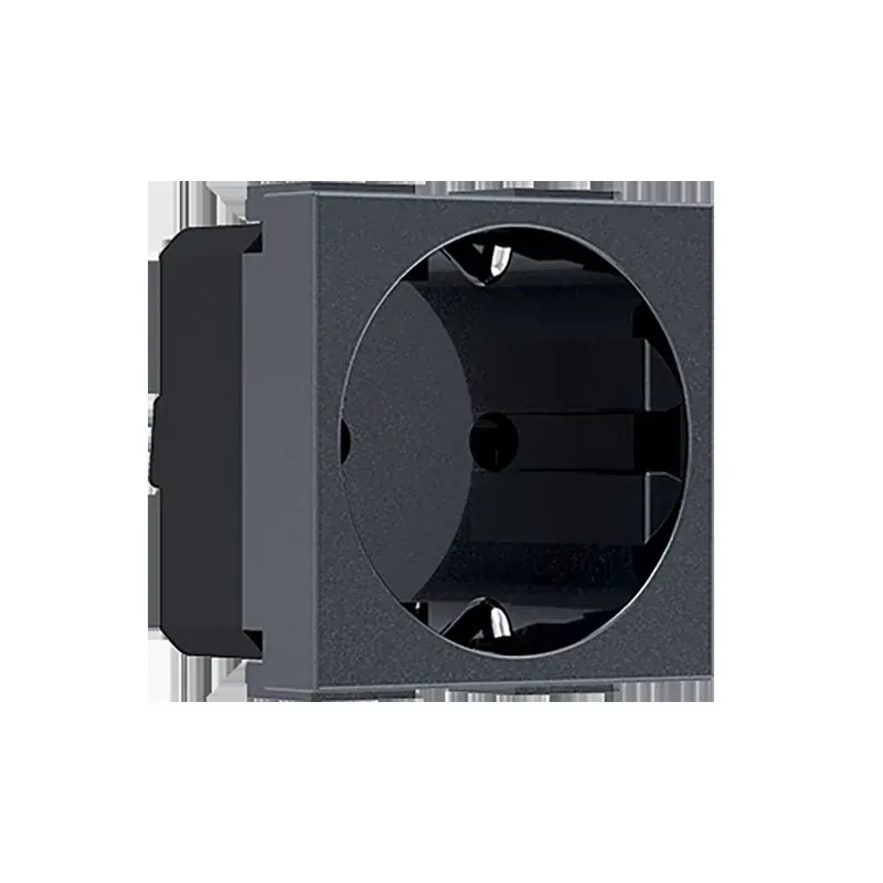 MODYS ΠΡΙΖΑ ΣΟΥΚΟ ΑΣΦΑΛΕΙΑΣ ΑΝΘΡΑΚΙ 2P+E 16A 250VAC IP20