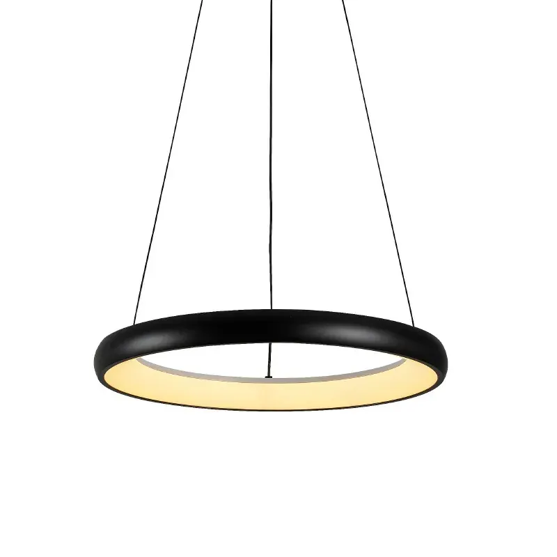 HARMONY-ΦΩΤΙΣΤΙΚΟ ΚΡΕΜΑΣΤΟ ΜΑΥΡΟ ΑΛΟΥΜΙΝΙΟΥ LED SMD 32W CCT 2500LM IP20 Φ600X1000MM