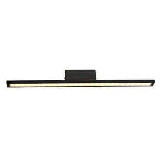 CHLOE-ΦΩΤΙΣΤΙΚΟ ΕΠΙΤΟΙΧΟ ΜΑΥΡΟ ΜΑΤ ΜΕΤΑΛΛΙΚΟ LED 16W 3000K 1040LM IP44 56X7X7CM