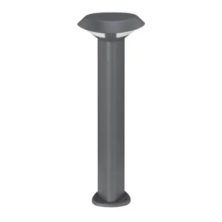 LED SMD POST LUMINAIRE 7W 520LM 330° 230V AC 3.000K DARK GREY CRI80 IP54 30.000HRS