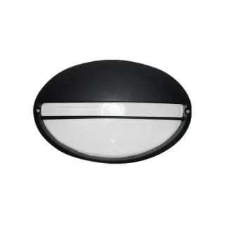 ΑΠΛΙΚΑ ΟΒΑΛ 21,5cm ΜΕ ΚΑΛΥΜΜΑ ΜΑΥΡΗ RaL C0026
