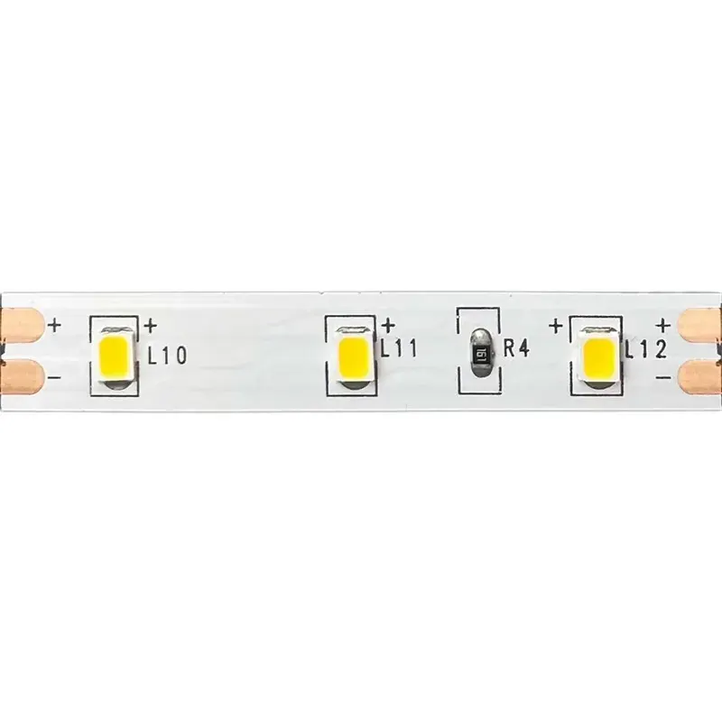 ΛΩΡΙΔΑ LED SMD 12V DC 5M 4.8W/M 2700K 550LM/M IP65 NANO Ra80 8mm