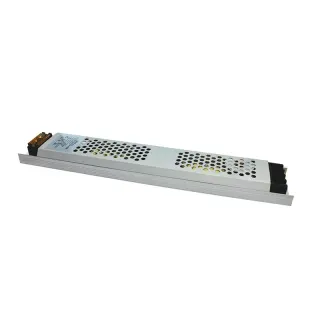 ΛΕΠΤΟ ΜΕΤΑΛΛΙΚΟ CV LED DRIVER 200W 230V AC 12V DC 16.67A IP20 ΜΕ ΤΕΡΜΑΤΙΚΗ