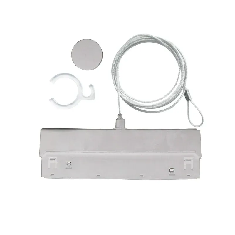 KIT ΕΓΚΑΤΑΣΤΑΣΗΣ ΓΙΑ COSMO20*W & COSMO40*W ΛΕΥΚΟΣ ΜΑΤ ΜΑΓΝΗΤΙΚΟΣ ΑΝΤΑΠΤΟΡΑΣ & 2M AΤΣΑΛΙΝΗ NTIZA ME ΚΛΙΠ