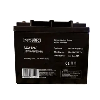 ΜΠΑΤΑΡΙΑ AGM VRLA 12V 40AH/20HR 11,72kg 195X160X175MM