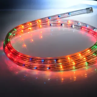 ΦΩΤΟΣΩΛΗΝΑΣ ΔΙΚΑΝΑΛΟΣ LED ΠΟΛΥΧΡΟΜΟΣ 36L/m 50m ΚΟΠΗ ΑΝΑ 2m IP44 & 3 ΣΕΤ ΕΞΑΡΤΗΜΑΤΑ
