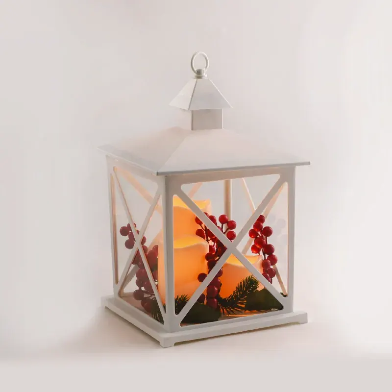 ΦΑΝΑΡΙ ΛΕΥΚΟ ΠΛΑΣΤΙΚΟ ΜΕ 3 ΚΕΡΙΑ ΓΚΙ ΜΕ 3 LED FLICKER ΘΕΡΜΟ ΛΕΥΚΟ ΜΠΑΤΑΡΙΕΣ 3xAAA (ΔΕΝ ΣΥΜΠ) IP20 235x1235x375mm