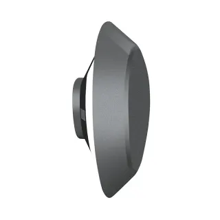 LED SMD WALL LUMINAIRE 7W 520LM 330° 230V AC 3.000K DARK GREY CRI80 IP54 30.000HRS