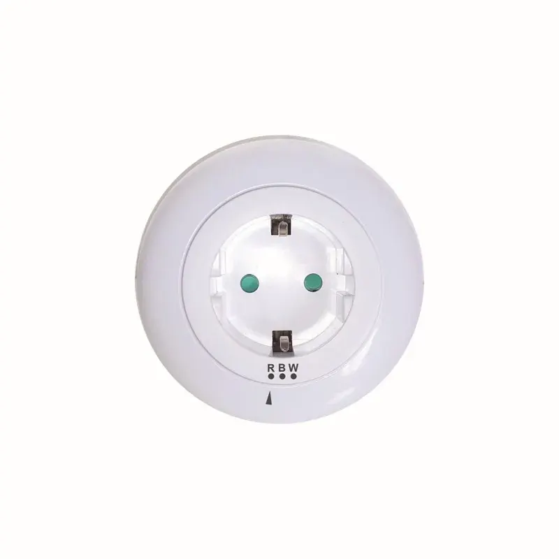 LED ΛΑΜΠΑΚΙ ΝΥΚΤΟΣ 0,5W ΜΕ ΠΡΙΖΑ ΣΟΥΚΟ,ΑΙΣΘΗΤΗΡΑ,ΛΕΥΚΟ/ΜΠΛΕ/ΚΟΚΚΙΝΟ ΦΩΣ,ΛΕΥΚΟ ΠΛΑΣΤΙΚΟ 230V IP20