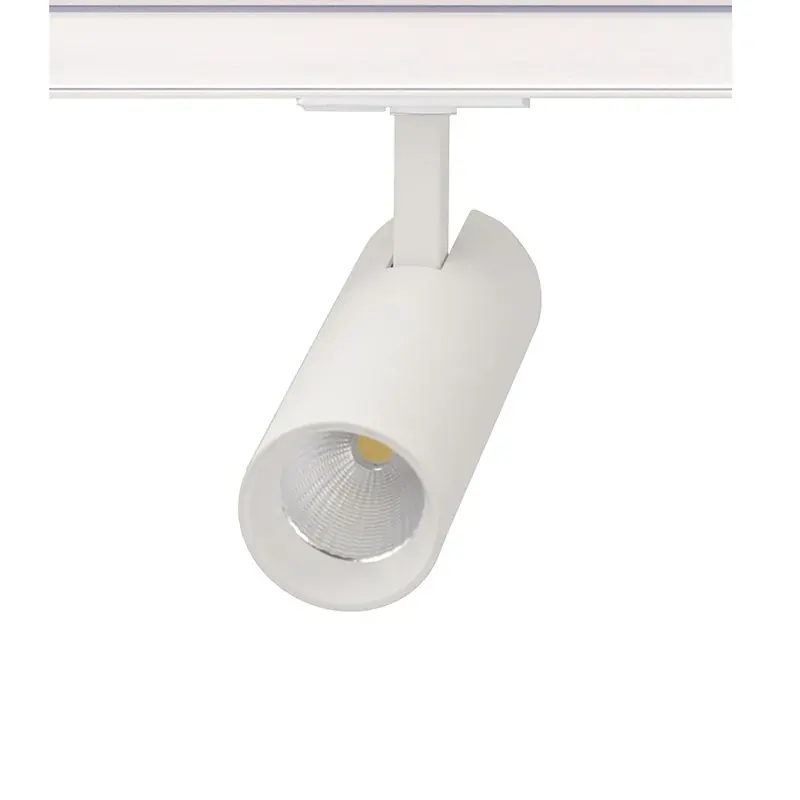 LED ΦΩΤΙΣΤΙΚΟ ΡΑΓΑΣ 230V AC 10W 3000K 1-PHASE 36° 1000LM Ra80 Φ55x153mm 5YRS ΑΜΜΩΔΕΣ ΛΕΥΚΟ