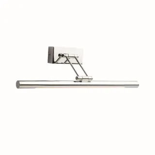 RIO-ΦΩΤΙΣΤΙΚΟ ΕΠΙΤΟΙΧΟ ΧΡΩΜΙΟ ΜΕΤΑΛΛΙΚΟ LED 12W 4000K 780LM IP44 50X19X6CM