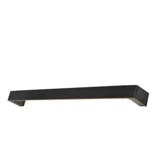 NETTO ΦΩΤΙΣΤΙΚΟ EΠITOIXO ΜΑΥΡΟ ΑΛΟΥΜΙΝΙΟ LED 18W 3000K 1500Lm IP20 900Χ63,5mm