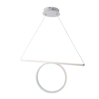 NETTO ΦΩΤΙΣΤΙΚΟ ΚΡΕΜΑΣΤΟ ΛΕΥΚΟ ΜΕΤΑΛΛΙΚΟ LED 32W 3000K 1920Lm IP20 640Χ1200mm