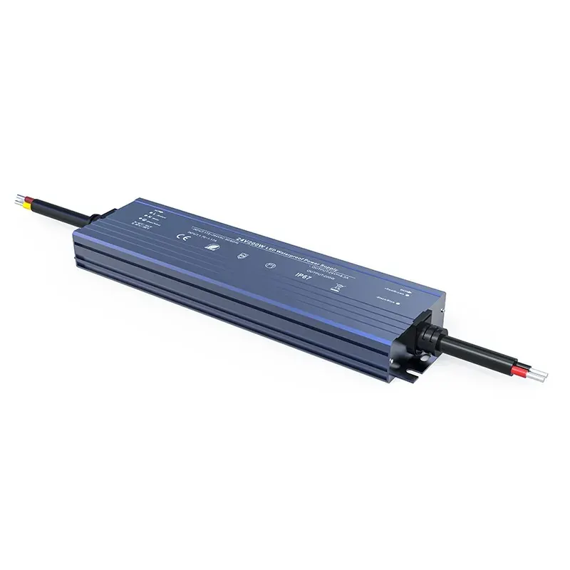 LED CV ΜΕΤΑΛΛΙΚΟ DRIVER 200W 230V AC- 12V DC 16.7A IP67 5YRS