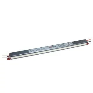 ΓΡΑΜΜΙΚΟ ΜΕΤΑΛΛΙΚΟ CV LED DRIVER 36W 230V AC12V DC 3A IP67 ΜΕ ΚΑΛΩΔΙΑ