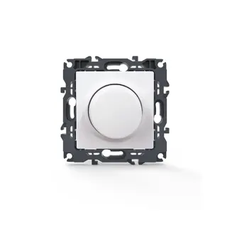PRIME MULTI DIMMER 2 ΕΞΟΔΩΝ ΛΕΥΚΟ 1P TRIAC 800VA 250VAC IP20