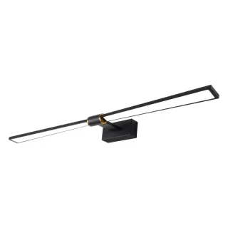 ΕΠΙΤΟΙΧΟ Φ/Σ LED 18W 1170LM 3000K ΜΑΥΡΟ ΑΛΟΥΜΙΝΙΟ 810Χ140Χ55ΜΜ PAPIGION