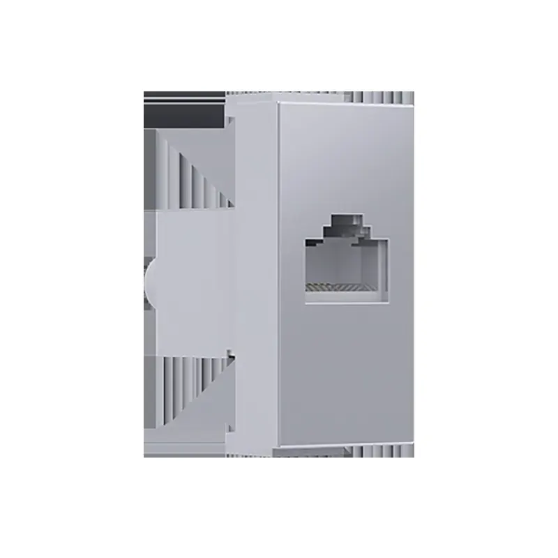 MODYS ΠΡΙΖΑ ΔΙΚΤΥΟΥ ΑΣΗΜΙ RJ45 CAT.6 IP20 ΜΕ ΘΩΡΑΚΙΣΗ