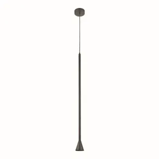 ΚΡΕΜΑΣΤΟ Φ/Σ 1ΧGU10 CLOUZOT ΜΑΥΡΟ ΜΕΤ/ΚΟ IP20 D7,5XD10XH190CM