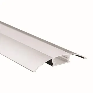 2WING ALUMINUM PROFILE WITH OPAL PC DIFFUSER 2m/pc