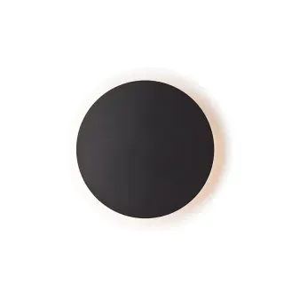 ECLIPSE-ΦΩΤΙΣΤΙΚΟ ΕΠΙΤΟΙΧΟ/ΟΡΟΦΗΣ ΜΑΥΡΟ ΜΑΤ MDF LED SMD 15W 3000Κ 1200LM IP20 ΚΥΚΛΟΣ Φ30ΧΗ3,6CM