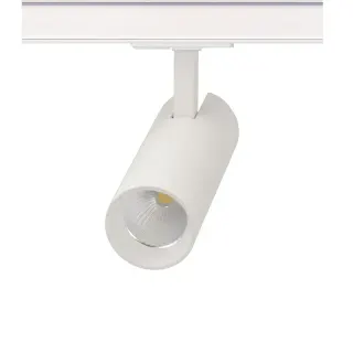 LED ΦΩΤΙΣΤΙΚΟ ΡΑΓΑΣ 230V AC 10W 4000K 1-PHASE 36° 1050LM Ra80 Φ55x153mm 5YRS ΑΜΜΩΔΕΣ ΛΕΥΚΟ