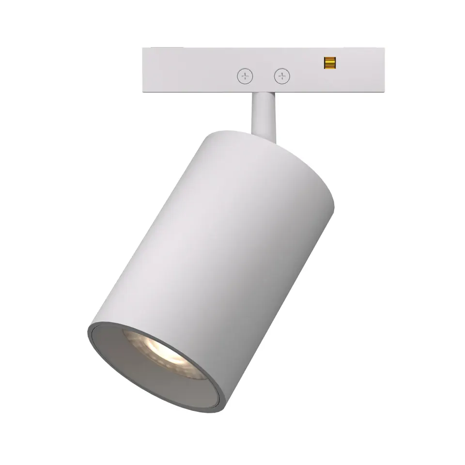 ΜΙΝΙ ΛΕΥΚΟ ΜΑΓΝΗΤΙΚΟ ΣΠΟΤ 24V DC 5W 3000K 510LM 24° RA90 5YRS Φ35,5×55(81)mm