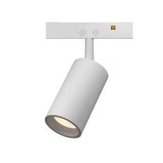 ΜΙΝΙ ΛΕΥΚΟ ΜΑΓΝΗΤΙΚΟ ΣΠΟΤ 24V DC 2W 3000K 180LM 24° RA90 5YRS Φ26×46(72)mm