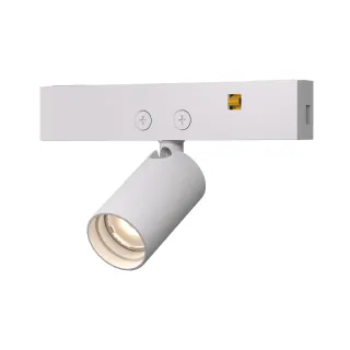 ΜΙΝΙ ΛEYKO ΜΑΓΝΗΤΙΚΟ ΣΠΟΤ 24V DC 1W 4000K 85LM 24° RA90 5YRS Φ12×22(38)mm