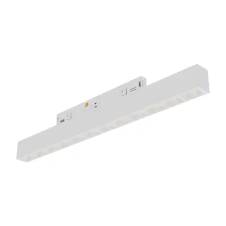 ΜΙΝΙ ΛΕΥΚΟ ΜΑΓΝΗΤΙΚΟ ΦΩΤΙΣΤΙΚΟ 24V DC 10W 4000K 500LM 36° RA90 5YRS L196ΜΜ
