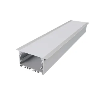 WILA ΠΡΟΦΙΛ ΑΛΟΥΜΙΝΙΟΥ ΛΕΥΚΟ ΜΕ ΟΠΑΛ ΚΑΛΛΥΜΑ 3m/pc