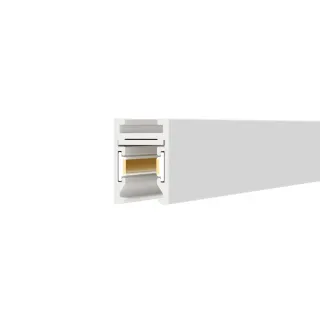 ΜΙΝΙ ΜΑΓΝΗΤΙΚΗ ΡΑΓΑ ΟΡΟΦΗΣ/ΚΡΕΜΑΣΤΗ 24V DC 2Μ ΛΕΥΚΗ