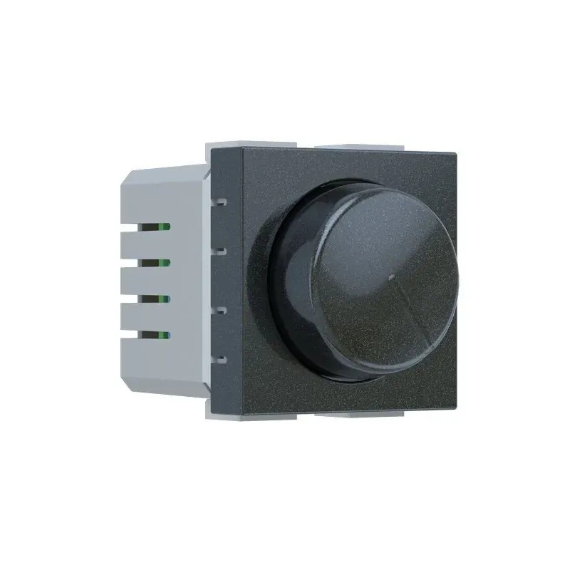 MODYS ΠΕΡΙΣΤΡΟΦΙΚΟ ΑΛΕΡΕΤΟΥΡ DIMMER LED 7-110W 2M 250VAC IP20 ΑΝΘΡΑΚΙ