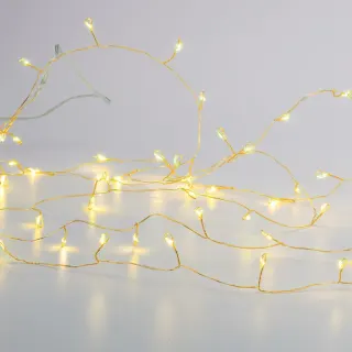 ΛΑΜΠΑΚΙΑ 300 LED ΣΕ ΣΕΙΡΑ 6W ΘΕΡΜΟ ΛΕΥΚΟ ΚΑΟΥΤΣΟΥΚ ΑΝΑ 3mm ΑΝΤΑΠΤΟΡΑ 31VDC ΜΕ 8 ΠΡΟΓΡΑΜΜΑΤΑ & ΚΑΛΩΔΙΟ ΧΡΥΣΟ IP44 3mm
