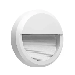 NETTO ΑΠΛΙΚΑ ΛΕΥΚΗ ΕΠΙΤΟΙΧΗ PC 230V IP65 8W 3.000K 430LM