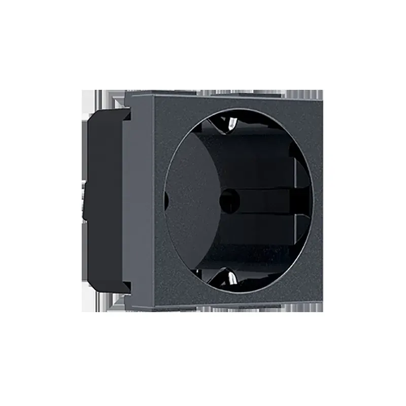 MODYS ΠΡΙΖΑ ΣΟΥΚΟ ΑΝΘΡΑΚΙ 2P+E 16A 250VAC IP20
