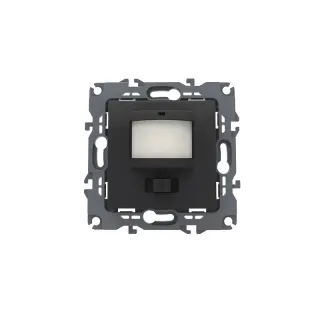 PRIME ΑΙΣΘΗΤΗΡΑΣ ΚΙΝΗΣΗΣ ΜΕ ΒΙΔΑ MAT ΑΝΘΡΑΚΙ 1P 180-250VAC 400W(40VA) 5-7m 3-7LuX30-260sec IP20