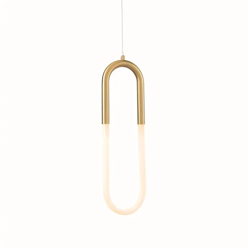 Κρεμαστό Φωτιστικό LED ACA Venus ZM32LEDP15BR Ορειχάλκινο 8W 3000K 560lm IP20