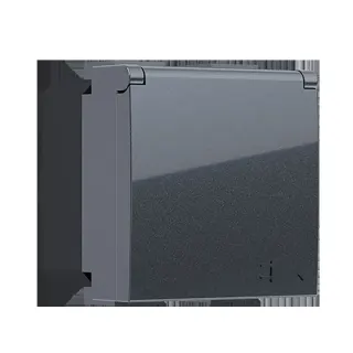 MODYS ΠΡΙΖΑ ΣΟΥΚΟ ΚΑΠΑΚΙ ΑΝΘΡΑΚΙ 2P+E 16A 250VAC IP20