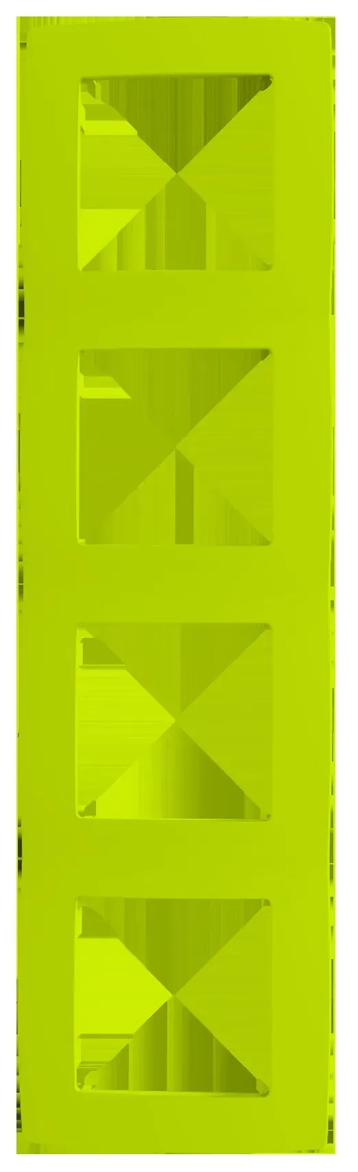 PRIME ΠΛΑΙΣΙΟ 4 ΘΕΣΕΩΝ ΛΑΧΑΝΙ IP20